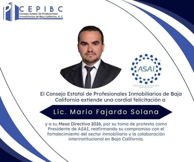 CEPIBC felicita al Lic. Mario Fajardo Solana por asumir la presidencia de ASAI