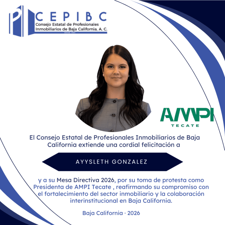 CEPIBC felicita a Ayysleth González por asumir la presidencia de AMPI Tecate