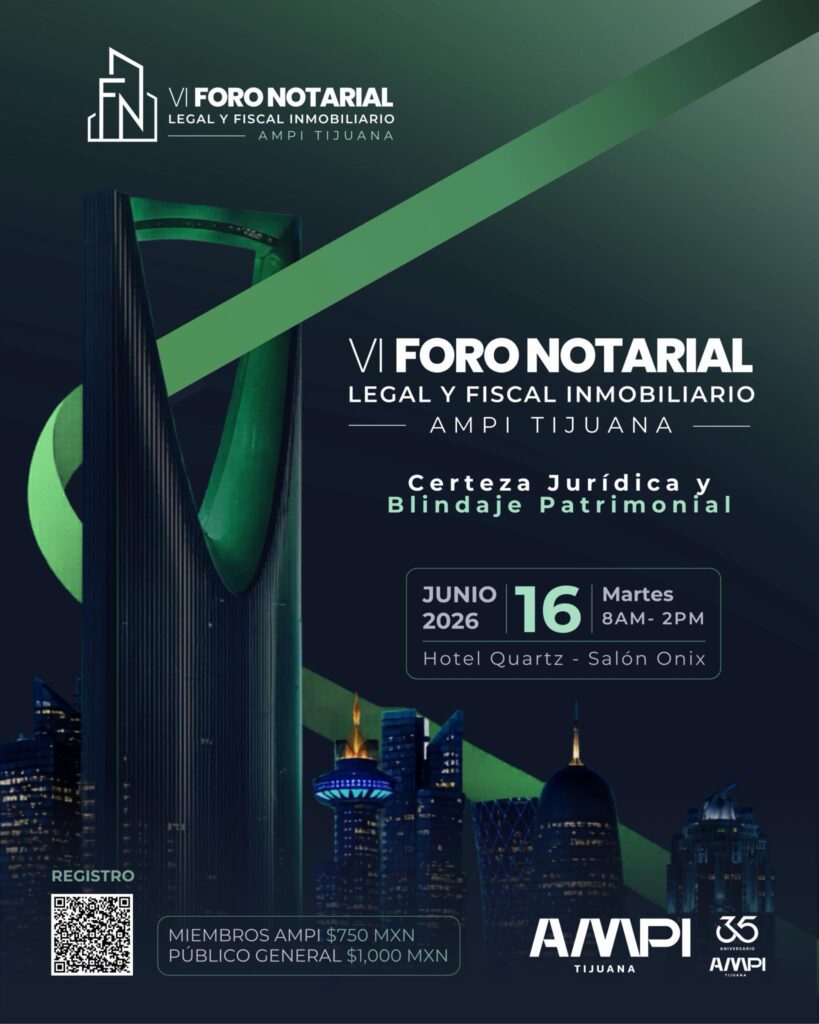 VI Foro Notarial, Legal y Fiscal Inmobiliario