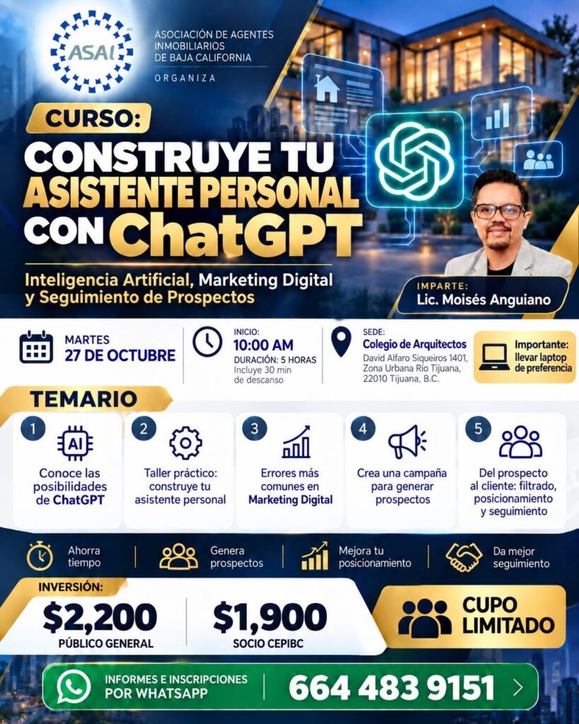 ASAI impulsa la innovación tecnológica en el sector inmobiliario con capacitación en inteligencia artificial